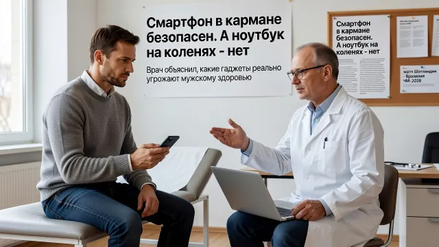 Смартфон в кармане безопасен. А ноутбук на коленях - нет